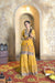 Mehfil Yellow Tissue Shimmer Gharara Suit Set