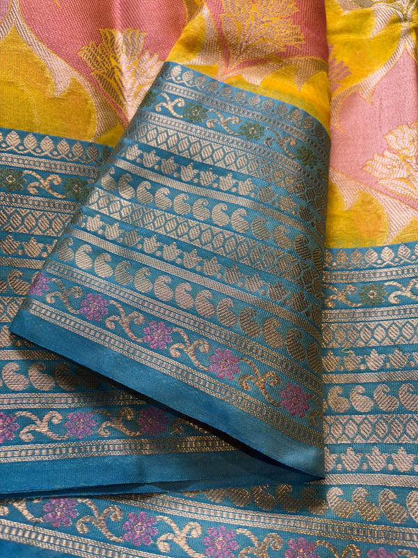 Rangkat Banarasi Tissue Silk Saree | GYSY Sarees