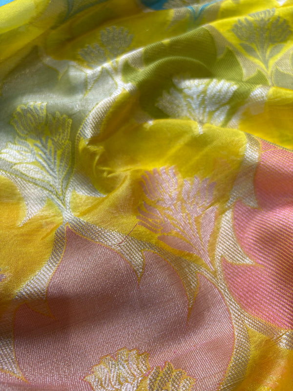 Rangkat Banarasi Tissue Silk Saree | GYSY Sarees