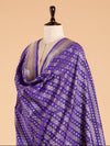 Purple Lehariya Dupatta in Silk | GYSY Sarees