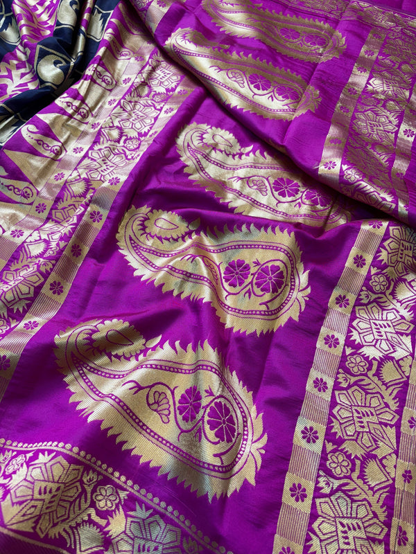 Rangkat Banarasi Katan Silk Saree | GYSY Sarees