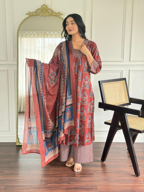 Kurta Pant With Dupatta Suit Set – Elegant Women’s Ethnic Wear | GYSY Sarees