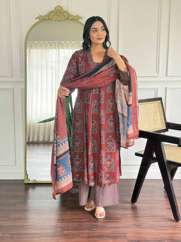 Kurta Pant With Dupatta Suit Set – Elegant Women’s Ethnic Wear | GYSY Sarees