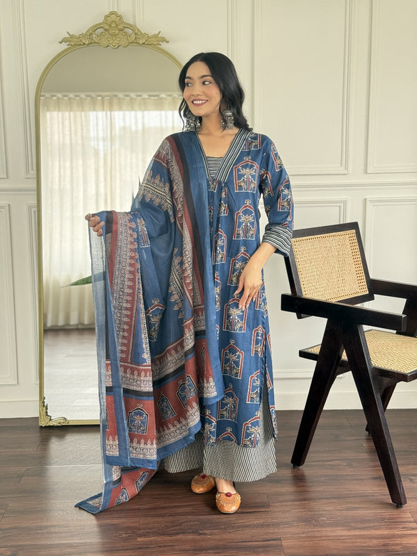 Kurta Pant With Dupatta Suit Set – Elegant Women’s Ethnic Wear | GYSY Sarees