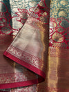 Contrast Banarasi Fancy Katan Brocade Silk Saree | GYSY Sarees
