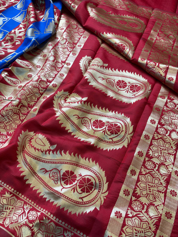 Rangkat Banarasi Katan Silk Saree | GYSY Sarees