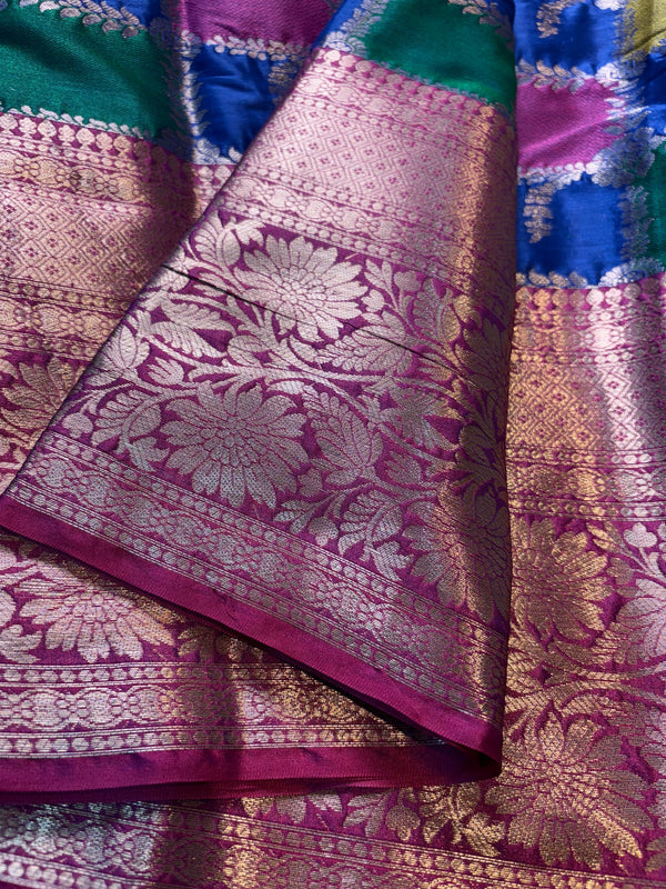 Rangkat Banarasi Katan Silk Saree | GYSY Sarees