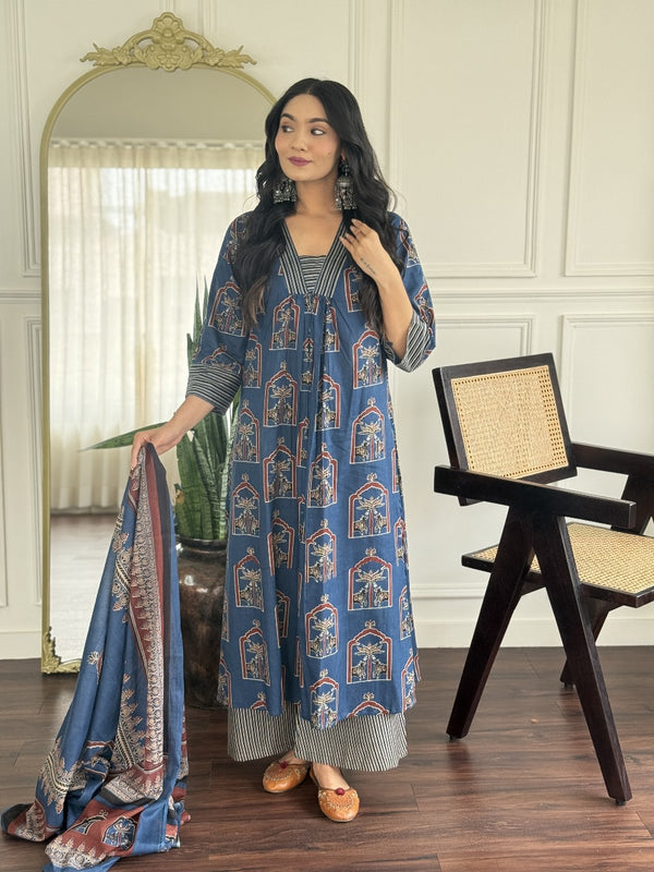 Kurta Pant With Dupatta Suit Set – Elegant Women’s Ethnic Wear | GYSY Sarees