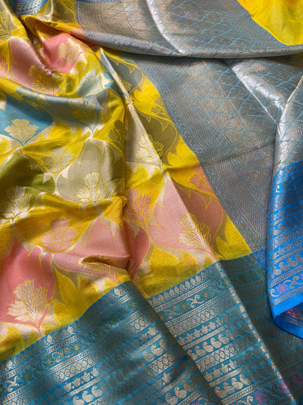Rangkat Banarasi Tissue Silk Saree | GYSY Sarees