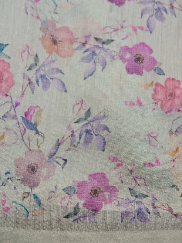 Handwoven Pastel Green Banarasi Organza Silk Saree | GYSY Sarees