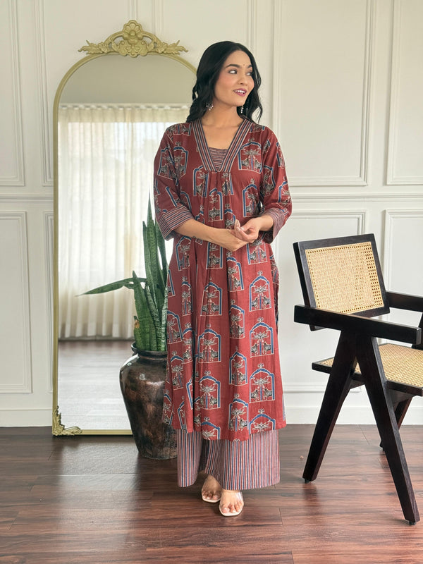 Kurta Pant With Dupatta Suit Set – Elegant Women’s Ethnic Wear | GYSY Sarees