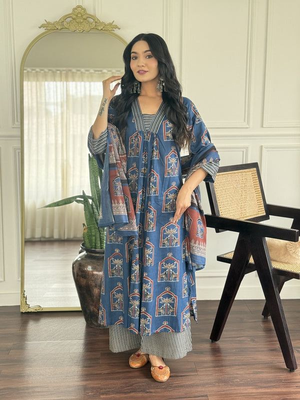 Kurta Pant With Dupatta Suit Set – Elegant Women’s Ethnic Wear | GYSY Sarees