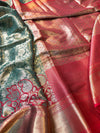 Contrast Banarasi Fancy Katan Brocade Silk Saree | GYSY Sarees